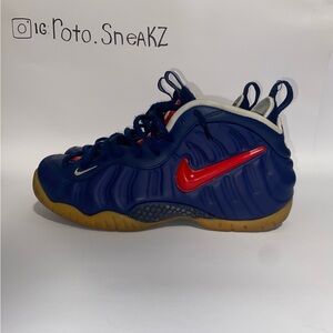Size 9.5 Foamposite Pro Blue Void